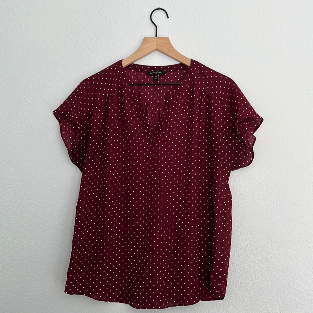 EUC, Banana Republic, Dolman Top, Size Medium, 100% Polyester